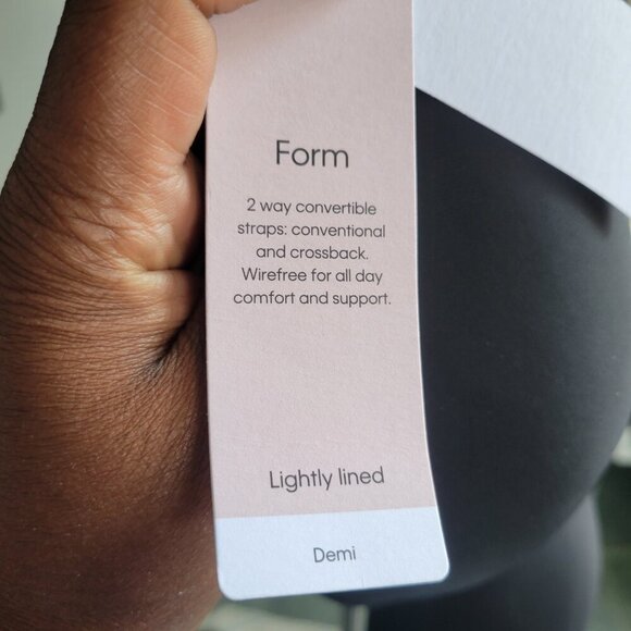 NWT – Calvin Klein Demi Form Fitting Lightly Lined Bra (Size: 36C) - Picture 5 of 13